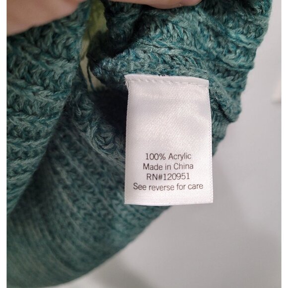 Women's So Multi-color Striped Knitted Pullover Sweater Size L - Picture 4 of 8